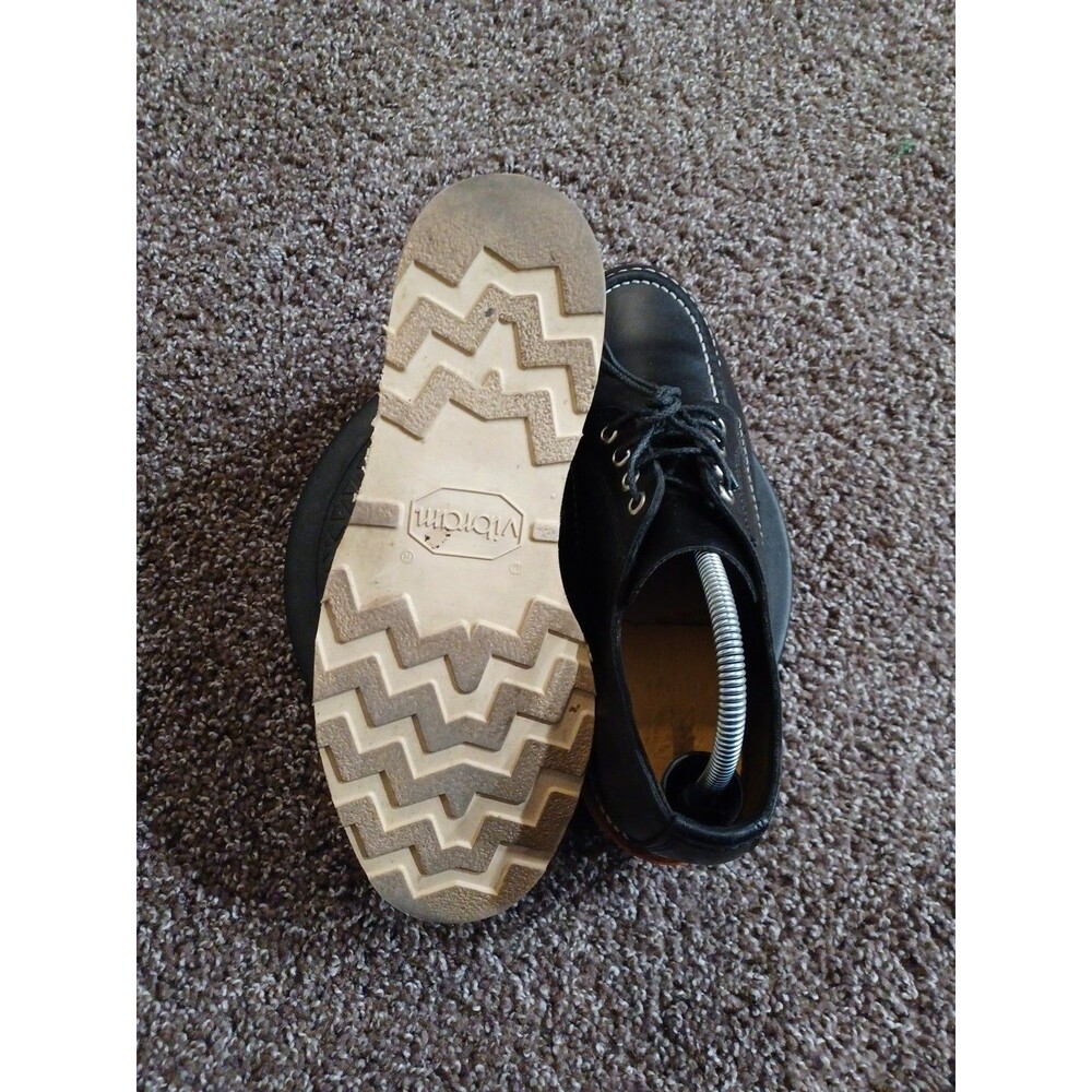 CHIPPEWA ODESSA 4INCH MOC TOE BOOTS US 7.5 D Black OCM501001 RARE! NEW! - Picture 5 of 6